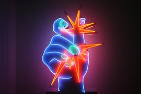 Raysse Neon Modern Art