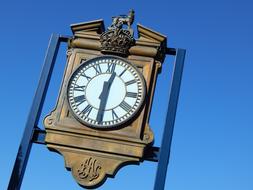Clock Time Outdoors