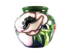 Pot Vase Flower green pink