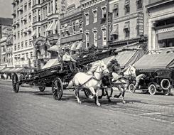 Firefighting Apparatus Old Vintage