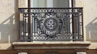 Iron Fence Window macro