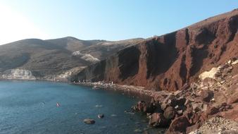 Redbeach Santorini