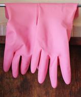 Rubber Gloves Pink