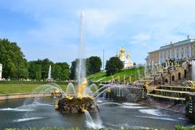 Peterhof Russia Petrodvorets