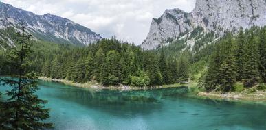 Lake Water Mirroring Green