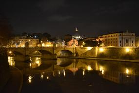 Rome Bridge Italy