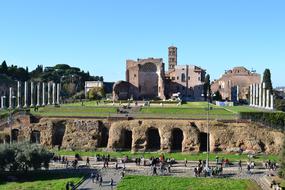 Italy Rome Columns