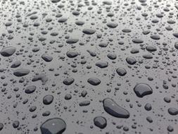 Drops of Rain on glass background