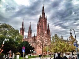 Cathedral Wiesbaden Historic