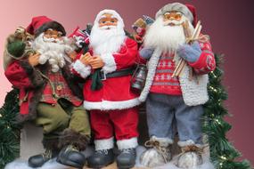 Santa Claus Christmas figures