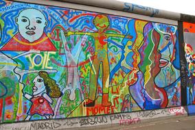 Berlin Wall Graffiti art