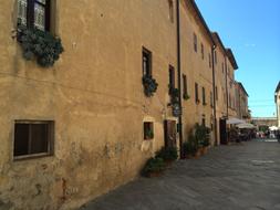 old building in Populonia Italy