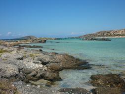 Elafonissi Crete Greece coast