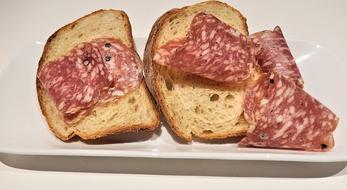 Salami Whole Grain Bread