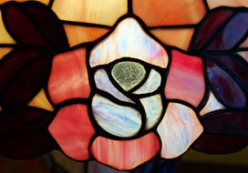 Art Lichtdeko Tiffany colorful Glass
