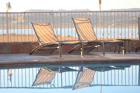 Mirror Image of Deckchairs