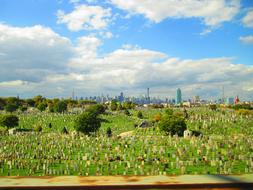 Cementery New York landscape