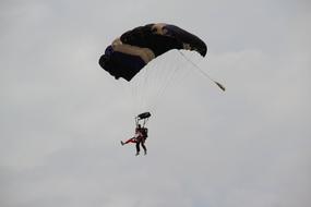 Parachutes flying Paraquedas Salto Breno