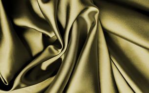 Fabric Silk Gold