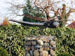 Garden Metal Dragonfly sculpture
