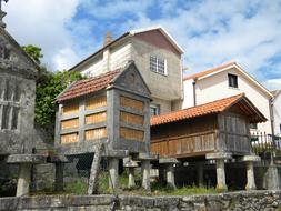 Combarro Galicia Spain Rias
