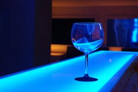 Glass in Disco Nightclub