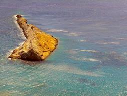 Folegandros Island and sea