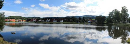 Holubov Water coast houses