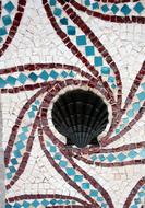 Mosaic Tile Sea Shell