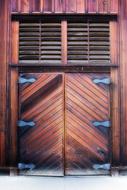 Wooden Door Brown Heavy