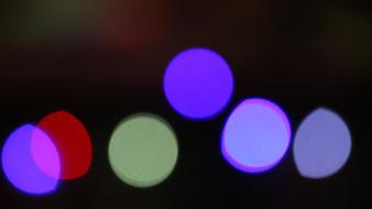 Bokeh Abstract purple Lights