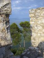 Battlements Castle Middle Ages