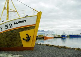 Iceland Fishing Port Cold