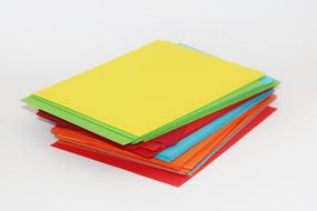 Colorful Paper Cards