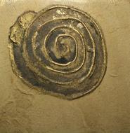 Sand Picture Snail Art