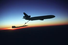 Aircraft Blackbird Refueling Sr-71