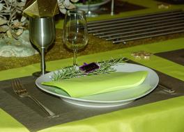 Eve Christmas Table plate