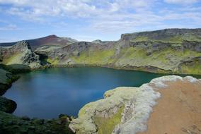 Iceland Lake Foam