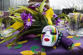 Mardi Gras Mask Party