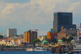 Hamurg Port Harbor View
