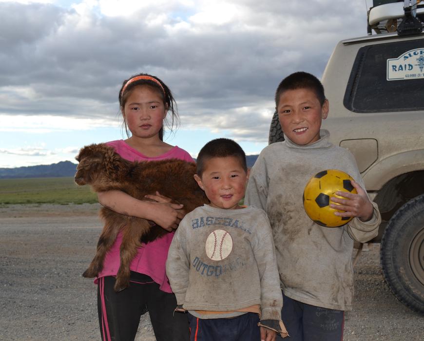 Children Mongolia Altay