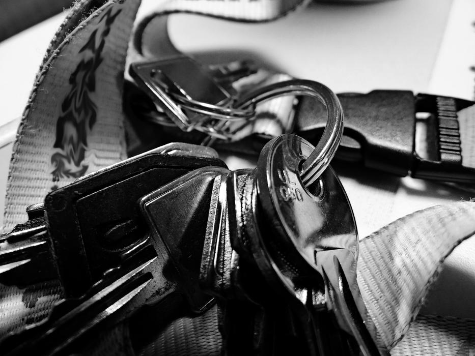 Key Strap Black And