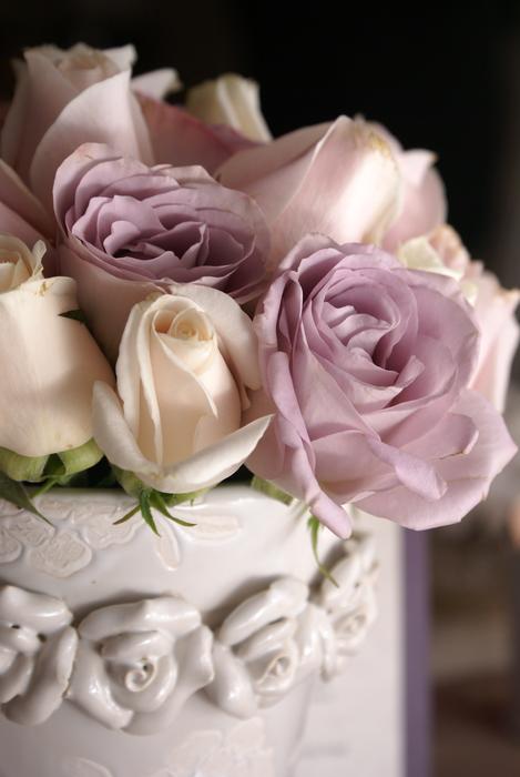 Rose Vase Pastel