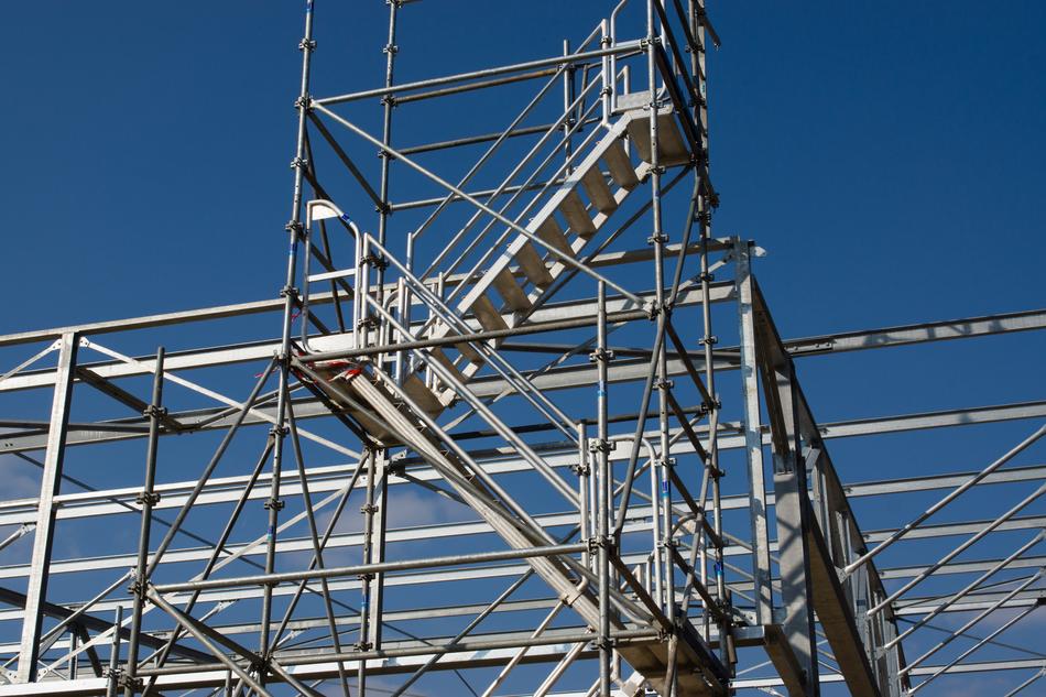 Echaffaudage Construction Site