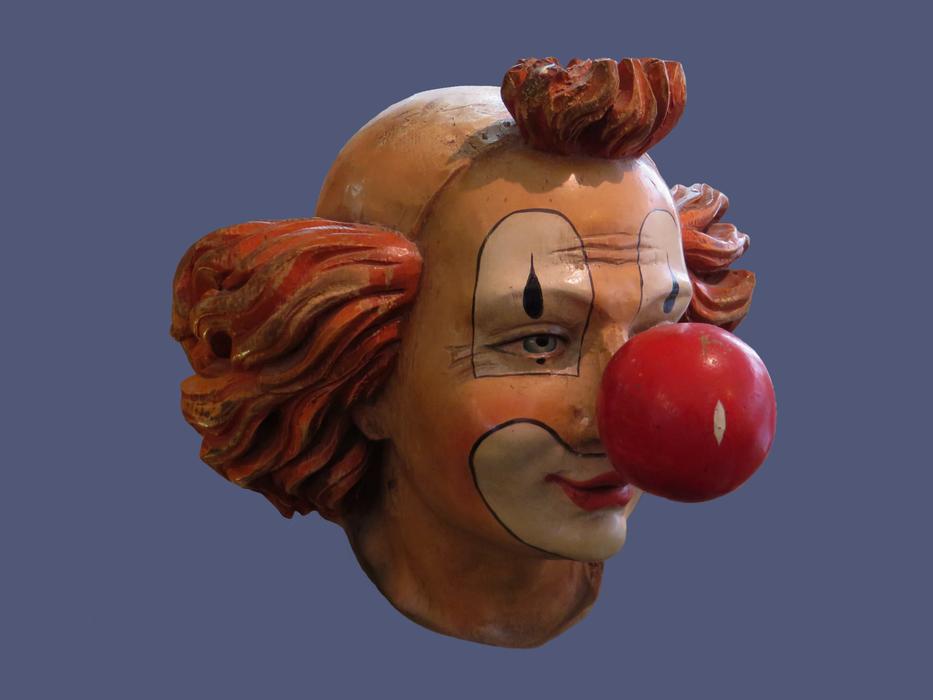Clown Face Mask