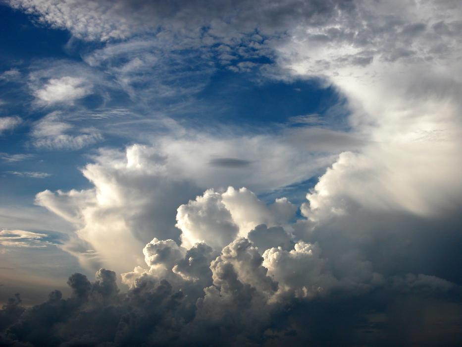 Cumulus Clouds Dramatic