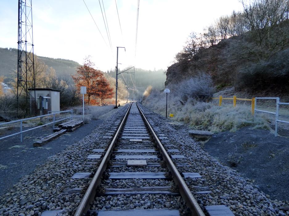 Railroad Freezing in Lellingen