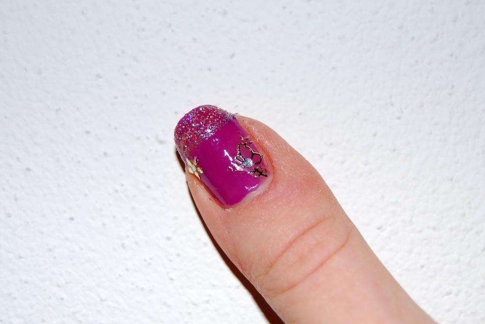 Nail Decorated Female macro