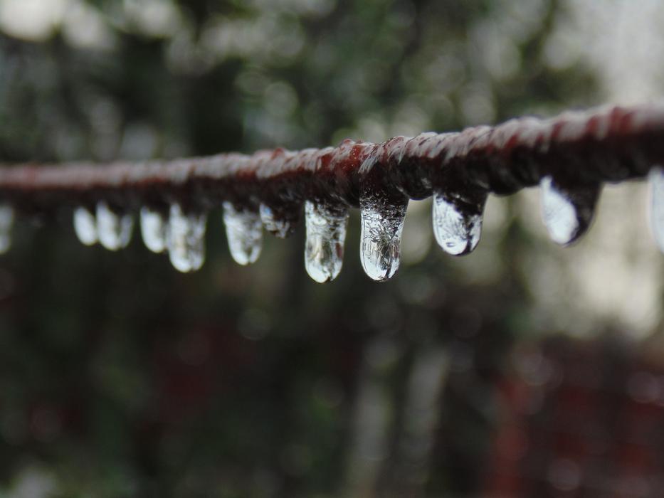 Water Droplets Ice