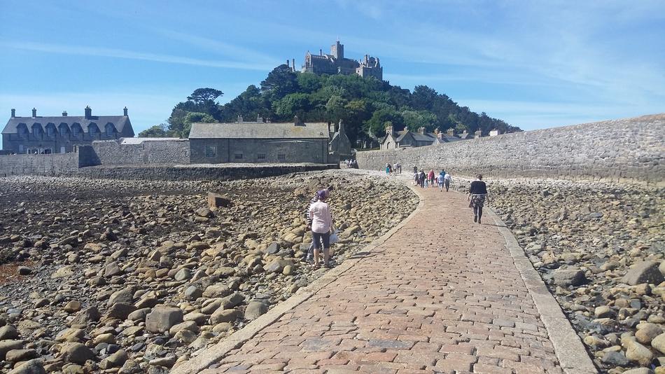 St Michels Mount Ebb Walk